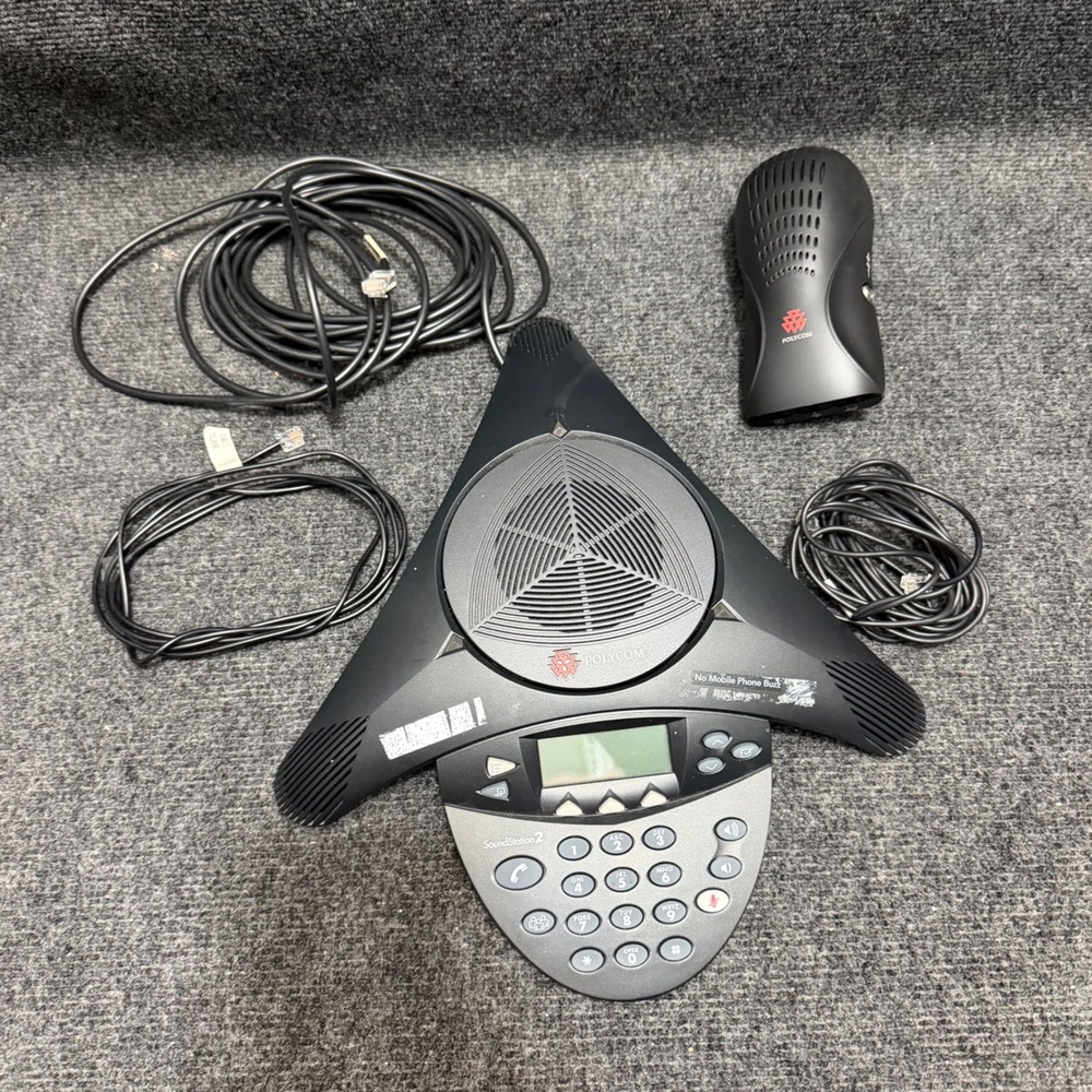 Polycom 2200-16200-001 SoundStation2 Full Duplex Conference‎ Phone System